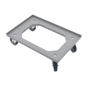 Euro Container Dolly – 2 Swivel/2Fixed Wheels – Various Options - 600x400mm
