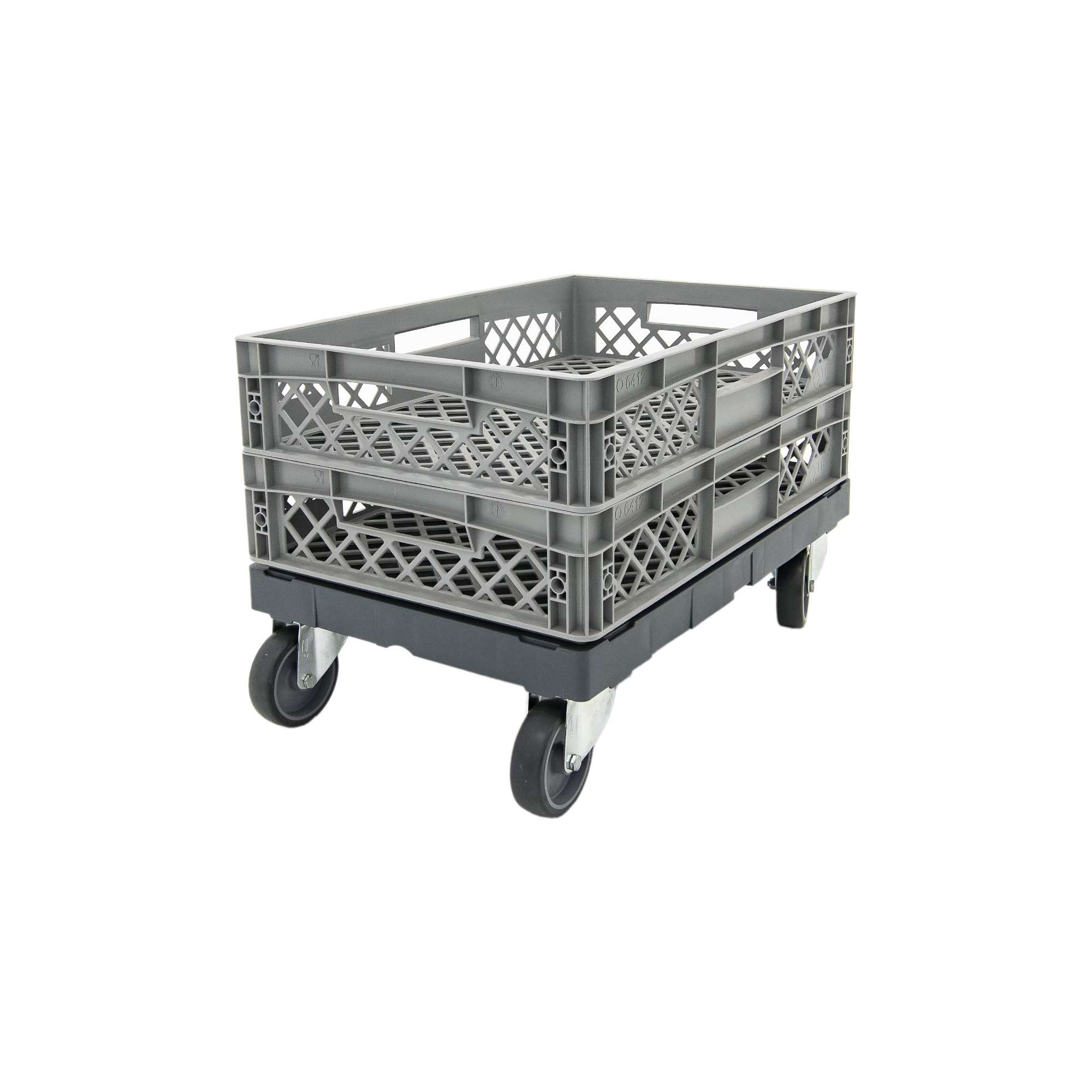 Exporta Pro Dolly - 4 Swivel Rubber Wheels - 600x400mm - Image 9