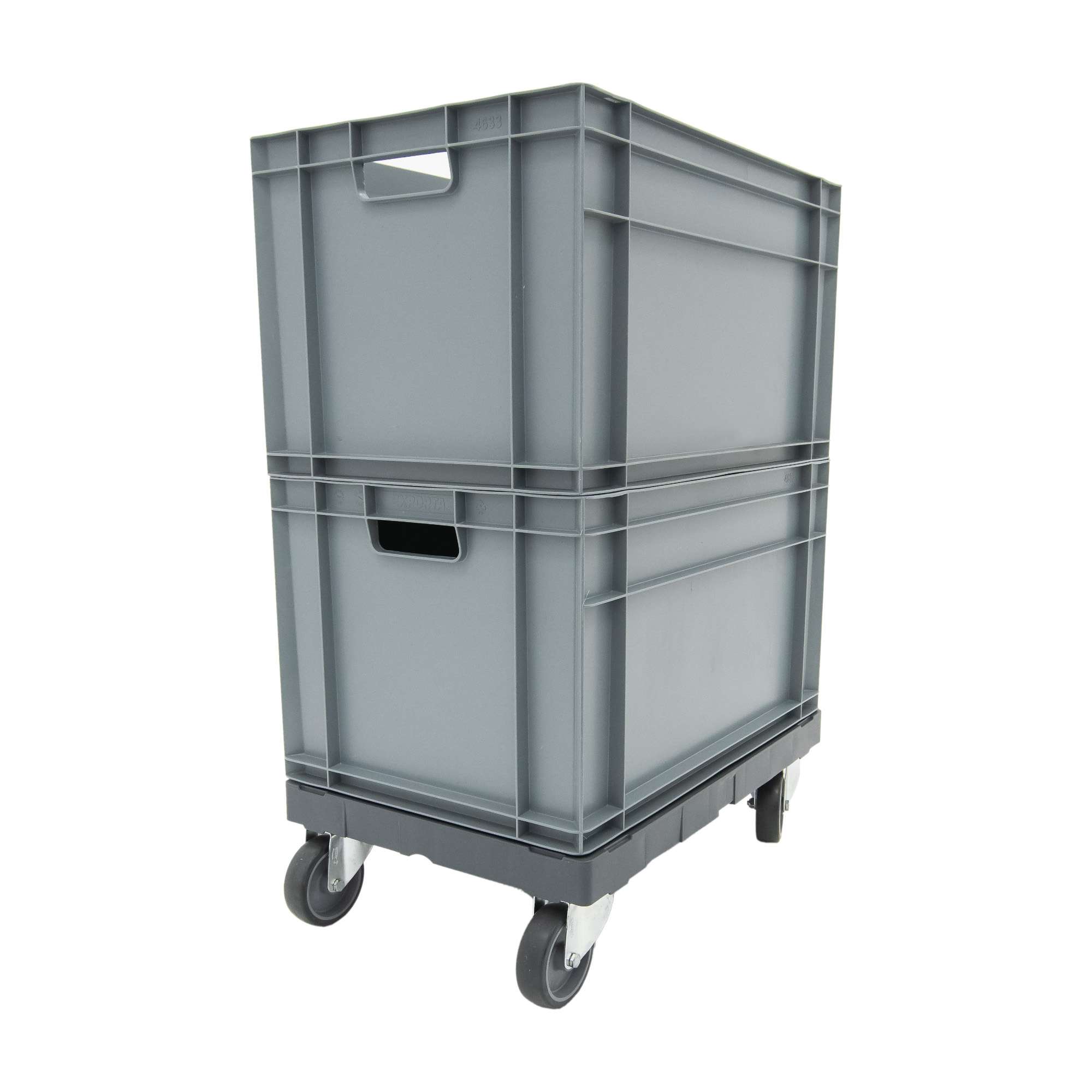 Exporta Pro Dolly - 4 Swivel Rubber Wheels - 600x400mm - Image 4
