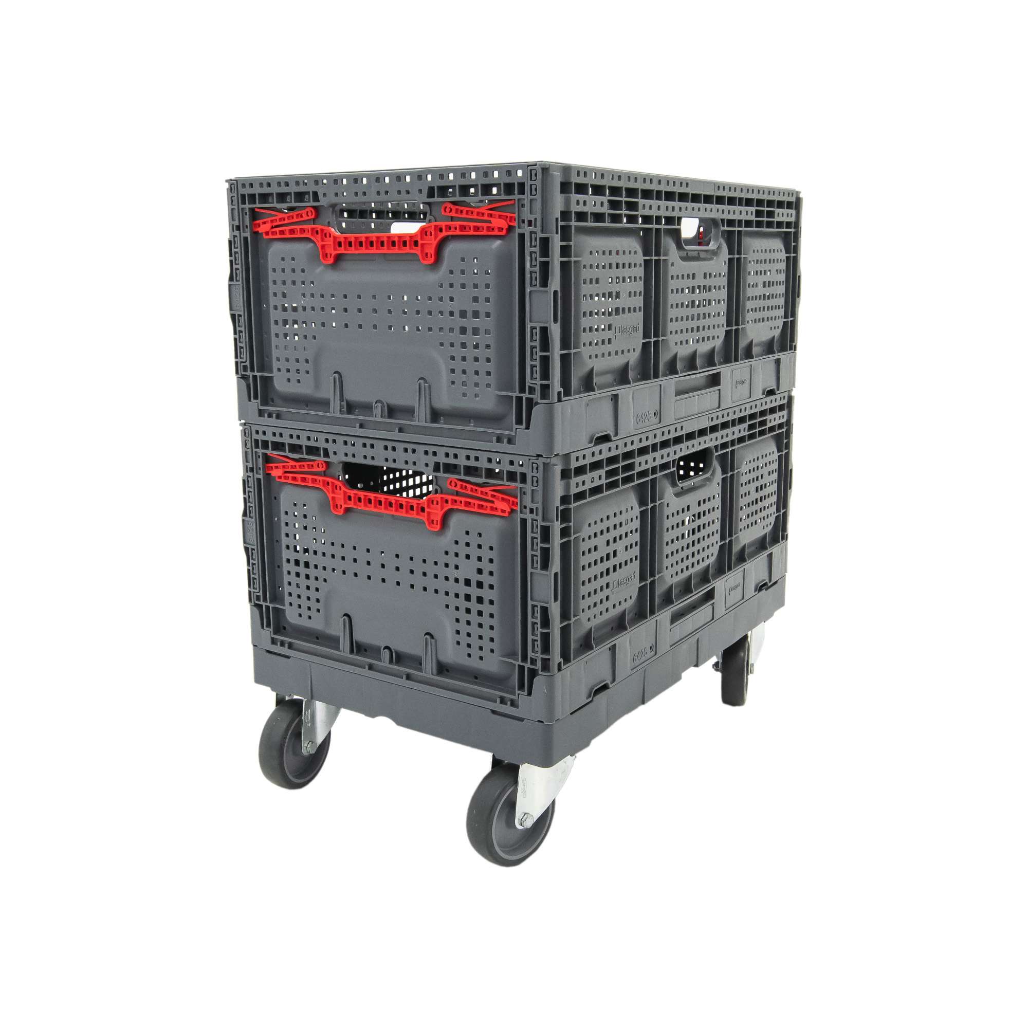 Exporta Pro Dolly - 4 Swivel Rubber Wheels - 600x400mm - Image 7