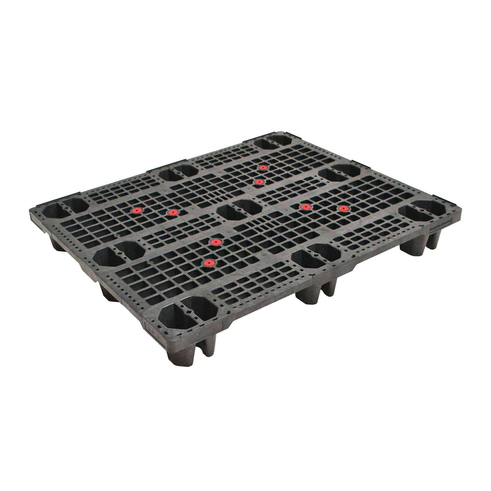 Nestable Distribution Pallet - Anti-Slip Plugs - Open Deck - 1200x1000mm
