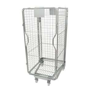 Nestable Roll Cage - 4 Sided - Mesh Infill